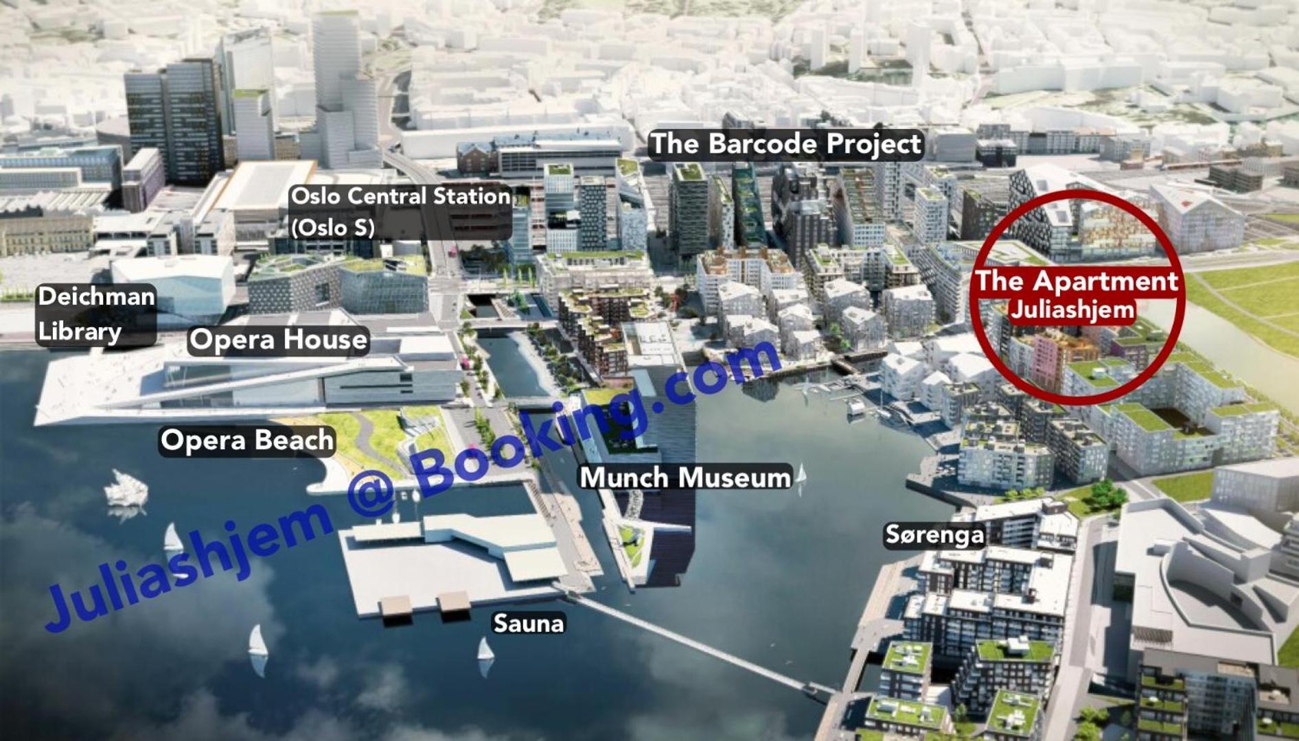 Bjorvika Opera & Munch Area - By The Sea & In The City, Near Oslo Centralstation Εξωτερικό φωτογραφία